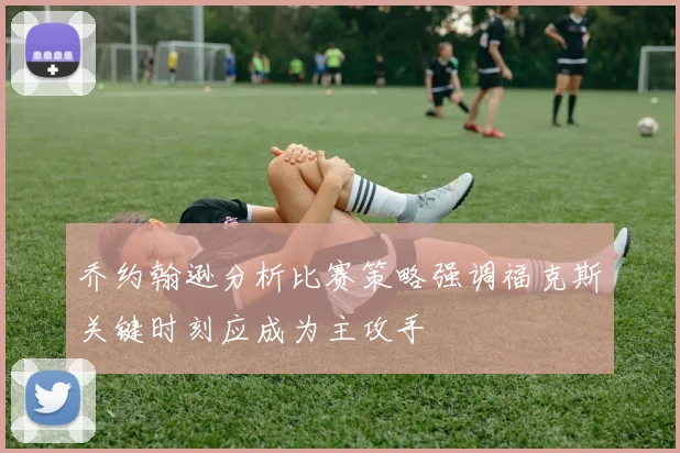 乔约翰逊分析比赛策略强调福克斯关键时刻应成为主攻手