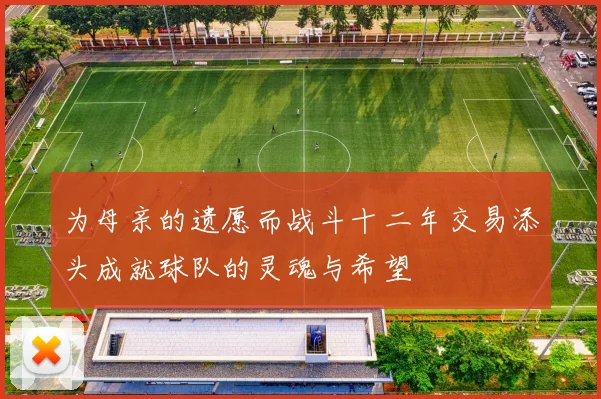 为母亲的遗愿而战斗十二年交易添头成就球队的灵魂与希望